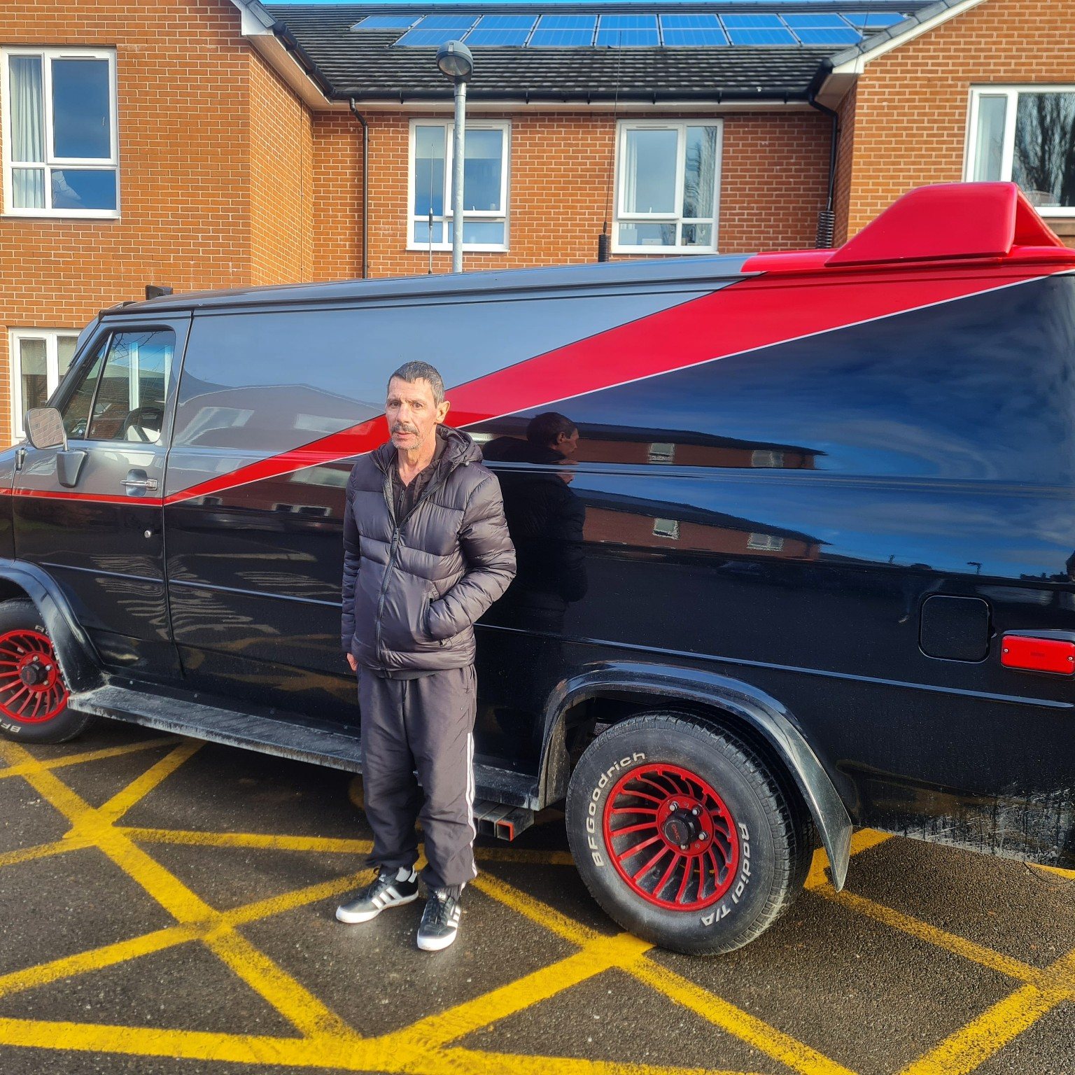 The A-Team Van photograph two